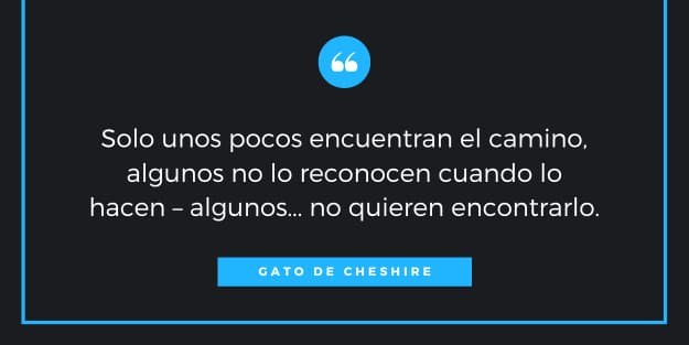 Frases Del Gato De Cheshire De Alicia En El Pa S De Las Maravillas