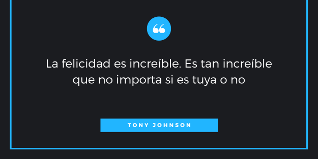 Frase de Tony Johnson
