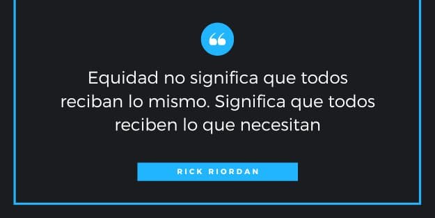 Frase de igualdad
