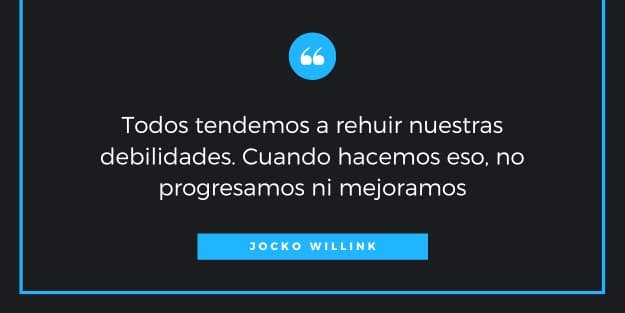 frase de Jocko Willink