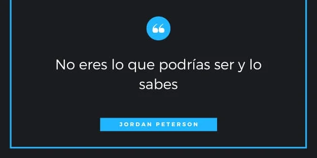 frase de Jordan Peterson