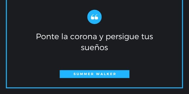 frase de Summer Walker