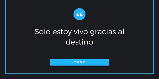frase de Thor