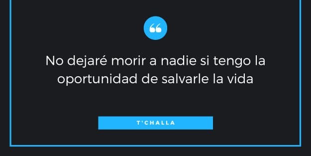 frase en black panhter