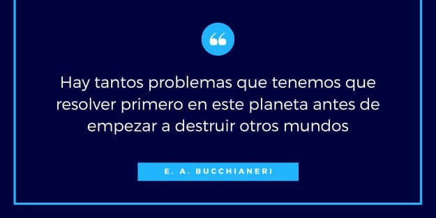 frase sobre el espacio