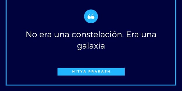 frase sobre la galaxia
