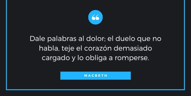 Frase de Macbeth