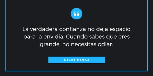 frase de Nicki Minaj