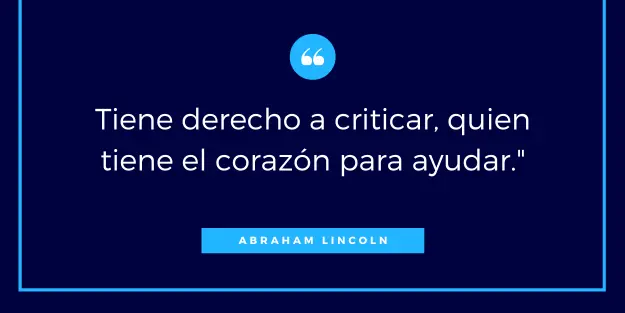 Frase de Abraham Lincoln 1 1
