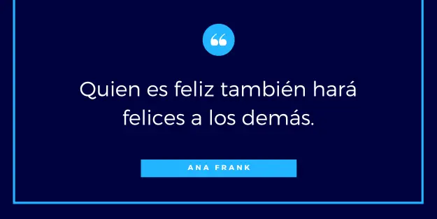Frase de Ana Frank