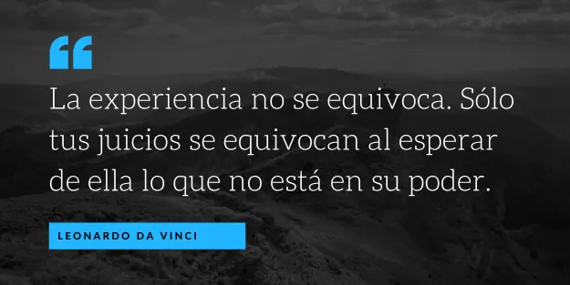 cita Leonardo da Vinci