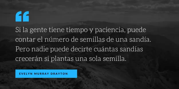 cita sobre la sandia