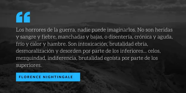 frase Florence Nightingale