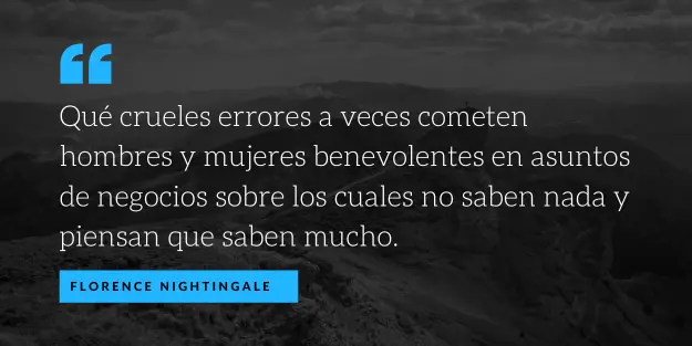 frase de Florence Nightingale