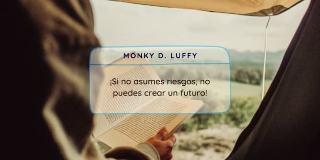 frase de Monky D Luffy