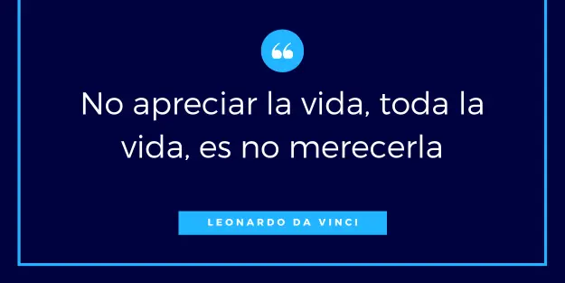 palabra de Leonardo da Vinci