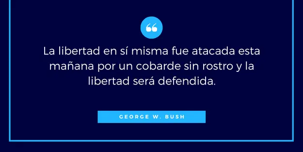 frases de george w bush