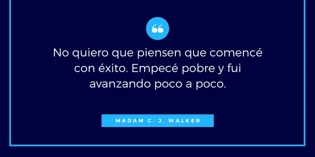 frases de madam c j walker