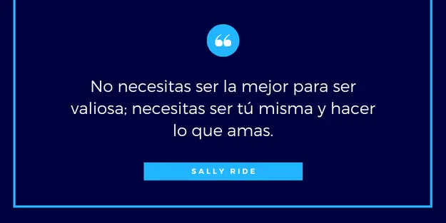 frases de sally ride