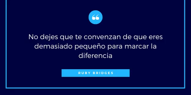 frases ruby bridges