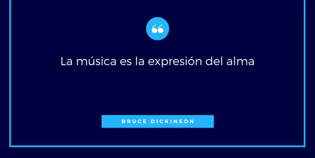 Frases de Bruce Dickinson