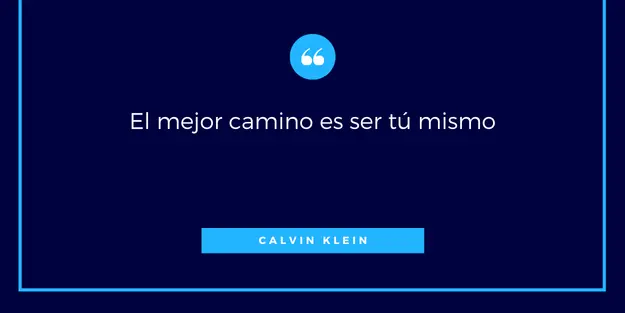 Frases de Calvin Klein